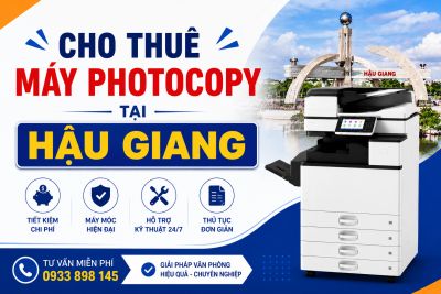 Cho thu&ecirc; m&aacute;y photocopy tại Hậu Giang